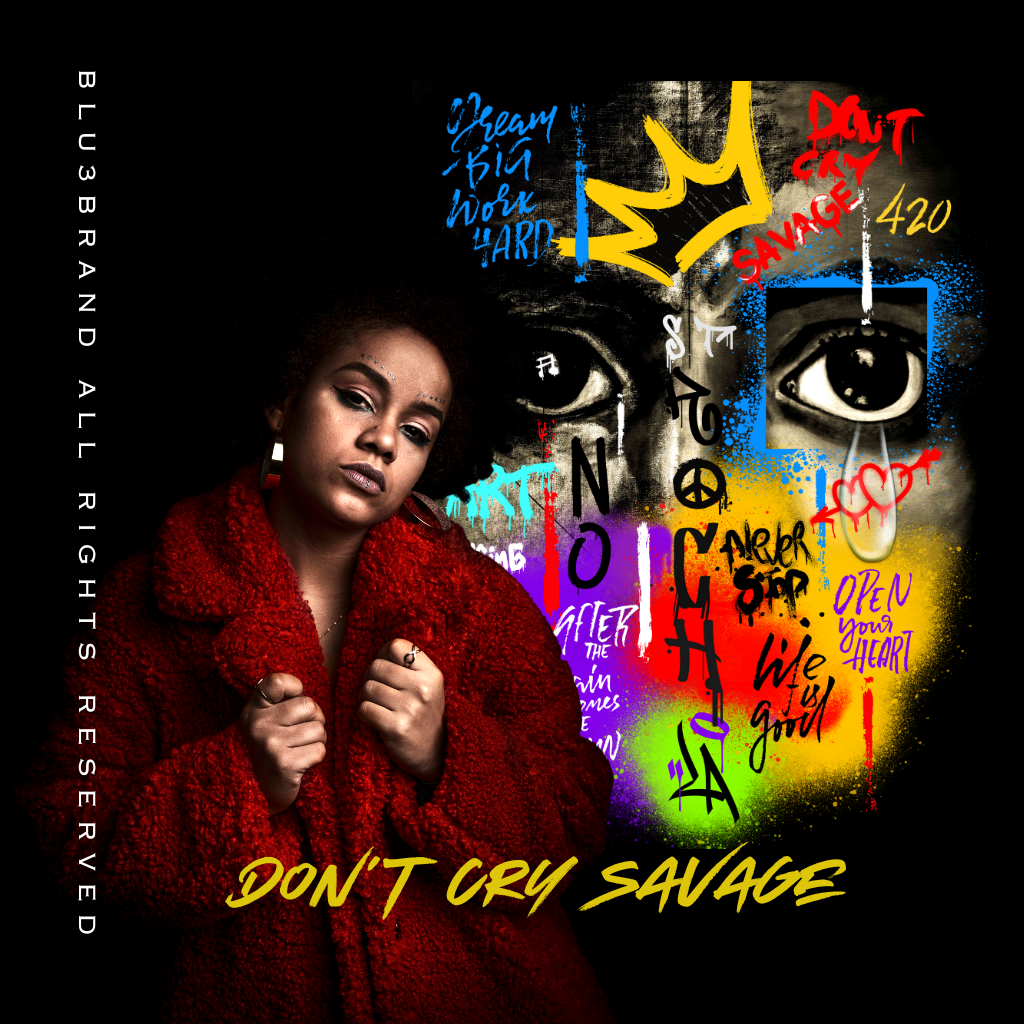 Adorn your living space with DON'T CRY SAVAGE, a stunning artwork featuring the powerful message of hope inspired by New Orleans graffiti. It's vibrant colors and intricate details bring a refined touch to your décor, creating a unique and tasteful atmosphere.