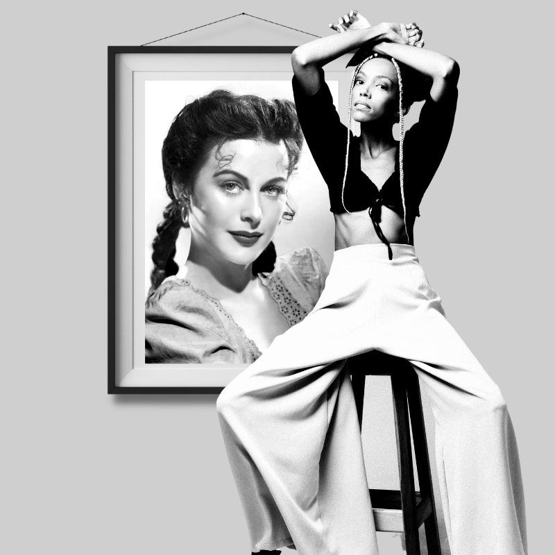 This beautiful Hedy Lamarr Retro Canvas Wall Art celebrates the life and legacy of the iconic Austro-Hungarian American actress and inventor. Imagery from her 1935 film Ecstasy is printed in stunning detail, perfect for any fan of Golden Age Hollywood. This canvas art is the perfect way to honor her memory.